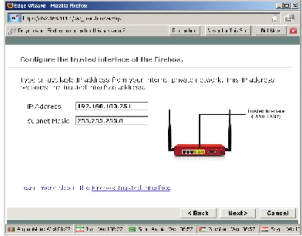 Fig. 8. Interface IP Settings  
