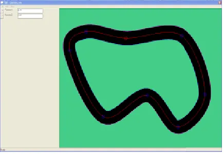 Fig 4.7 Beizer curve 