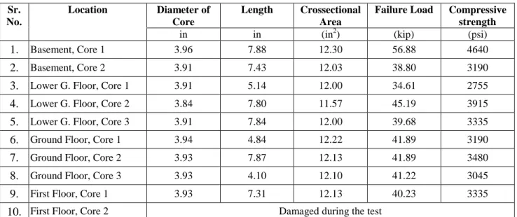 Fig. 6  Core Samples Dipped in Lime Water 