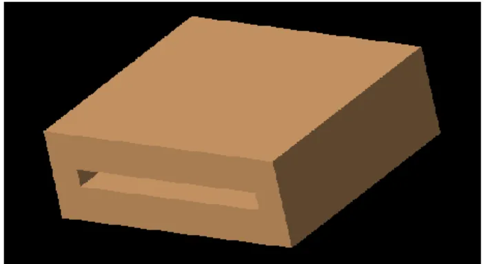 Fig. 3    Grid for heating channel 
