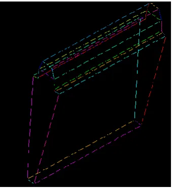 Fig. 7  Gear Tooth with Plot lines 