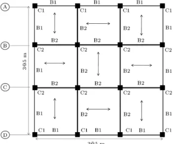 Figure 5. Plan of sample structure.