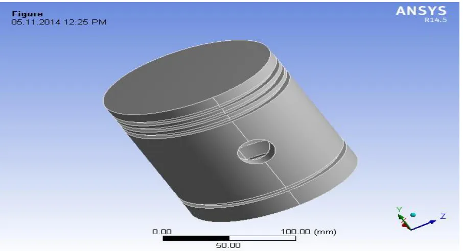 Fig 10.2 Mesh View in Ansys Workbench 