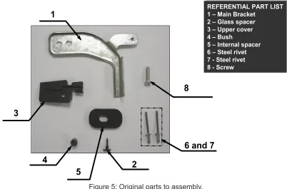 Figure 5: Original parts to assembly.