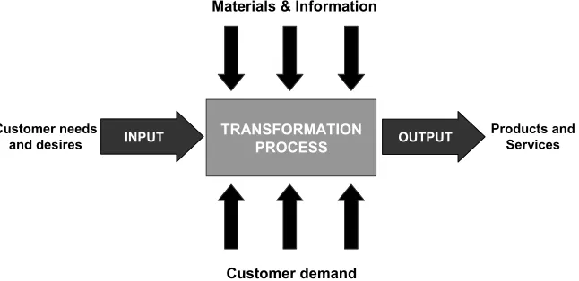 Figure 2: Model of a generic process or productive system - (Adapted from: Galdaméz and Branício, 2001).