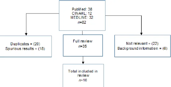 Figure 1: Literature search strategy. 