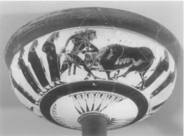 Figure 2. Herakles Attic black-figure kylix, attributed 