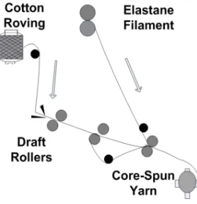 FIGURE 1. Core-spinning principle. 