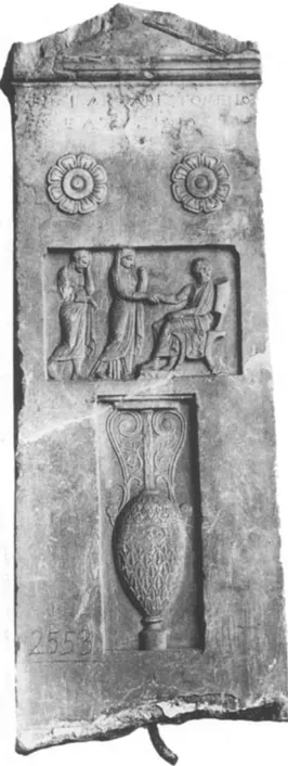 Figure 8. Funerary stele, National Archaeological Museum inv. 2553, 