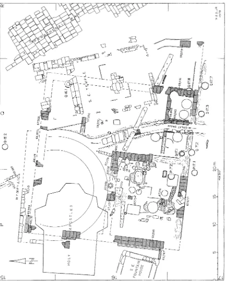 Figure 1. Agora Mint, actual state plan. After a drawing by W. B. DinsmoorJr., 1978 