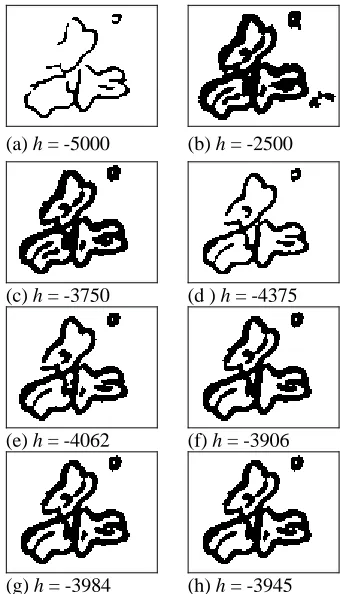 Figure 6 displays the detected fiber border sets of but the difference in detected pixels became smaller