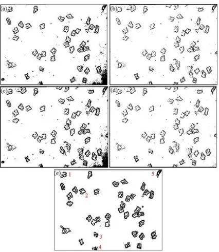 TABLE II.  Comparison of different thresholding algorithms.  