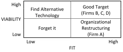 Figure 2. The Fit-Viability Framework Analysis  