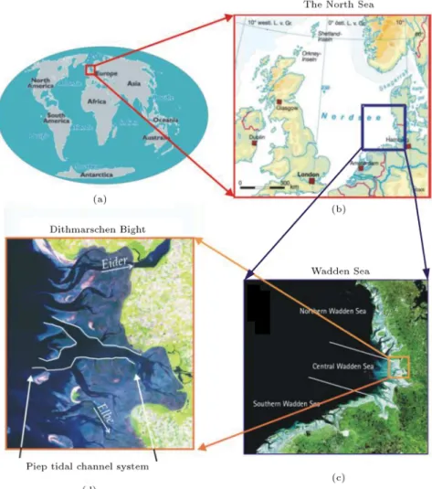 Figure 1. Geographical location of central Dithmarschen Bight.