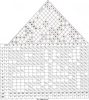 Figure 1.  QFD Matrix 