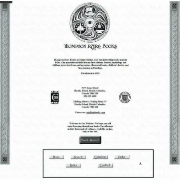Figure  8.  Example of Untrust Web Site with Low-Quality Content and Layout 