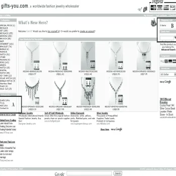 Figure 3.  Example of a Candidate Trust Web Site with High-Quality Layout 