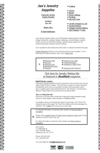 Figure  4.   Example of a Candidate Trust Web Site with High-Quality Content 