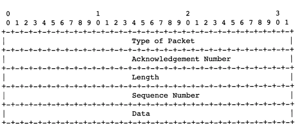 Figure 2,1: slogin packet format