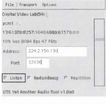 Figure 4.2: Yet Another Audio Tool