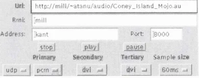 Figure 4.3: Control Interface