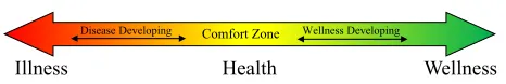 FIGURE 1. Illness-health-wellness continuum [1].