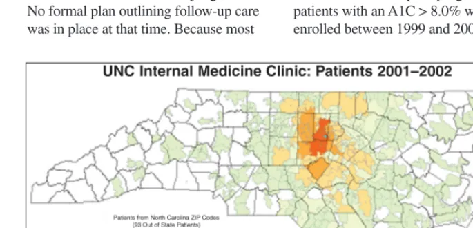 Figure 1. State-wide Patient Distribution