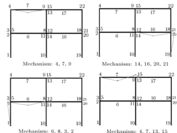 Figure 3. Schematic representation of some of the mechanisms in Table 4.