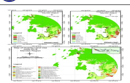 Figure 1. Hierarchy of Policy Models of Physical Changes in Environment of Mandeh Area from 2008-2018