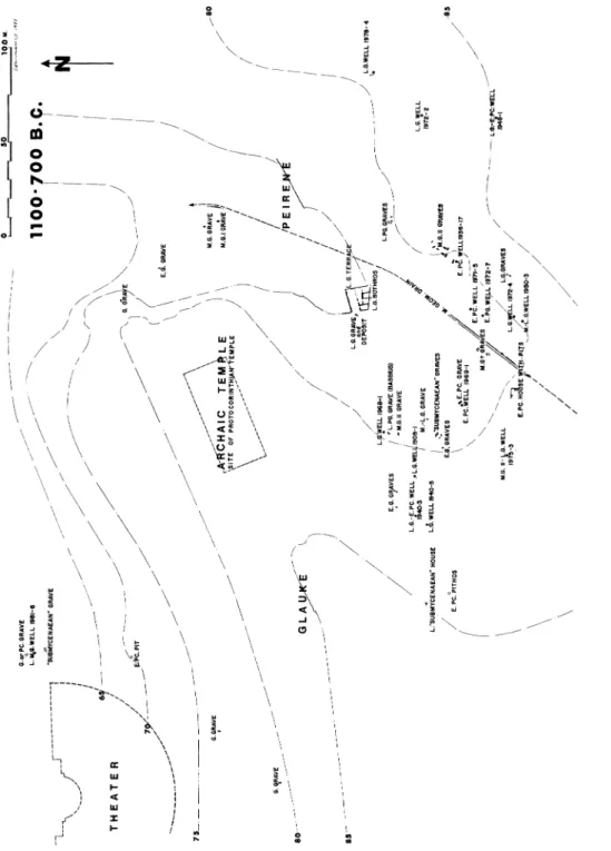 FIG.  2. Ancient Corinth in the Geometric period 