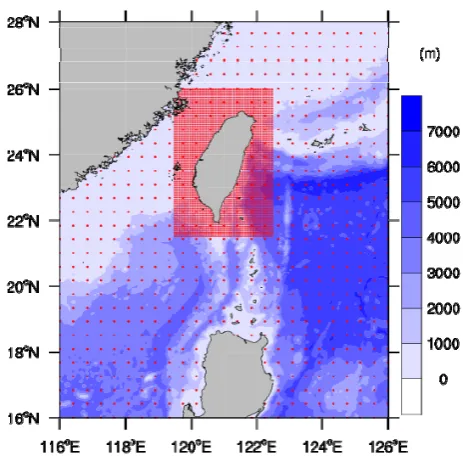 Fig. 6. Comparison of modeled wind ﬁeld (left) and atmospheric model derived (AMD) wind ﬁeld (right)