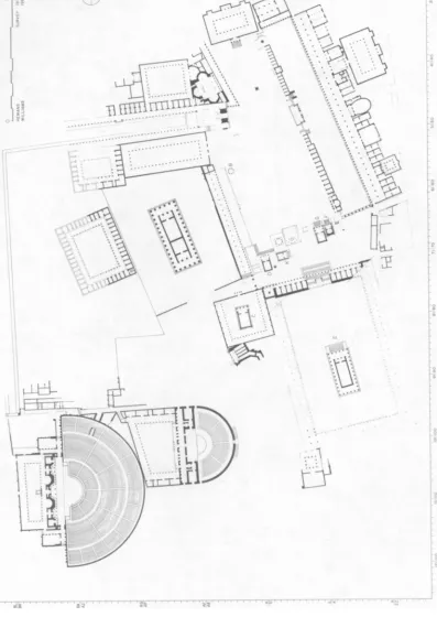 FIG. 1. Plan of Central Corinth, 2nd century after Christ 