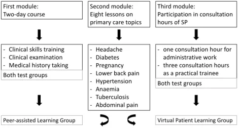 Figure 2: Structure of SP’s elective subject 