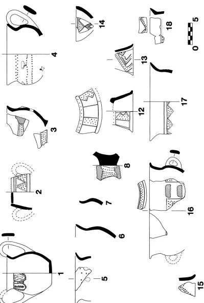 FIG. 1. Incised and impressed pottery from Lerna IV 