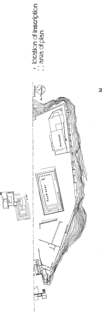 FIG. 1. Plan of the Akropolis 