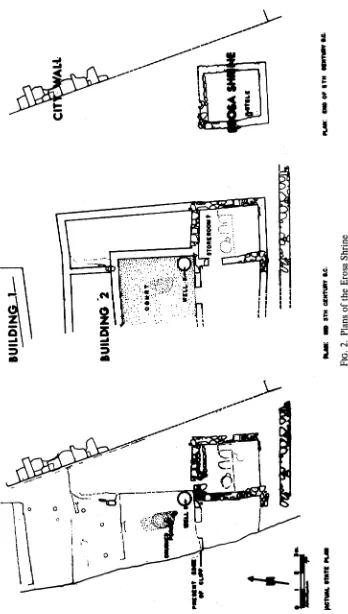 FIG. 2. Plans of the Erosa Shrine 