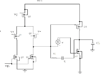 Figure 6. Frequency response of the circuit in Figure 5   