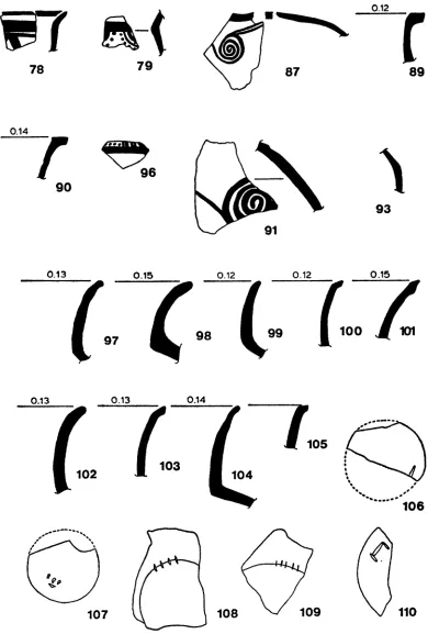 FIG. 7 Matt-painted ware (Scale 1: 2.5) 