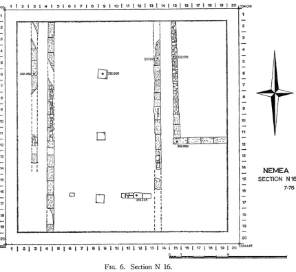 FIG. 6. Section N 16. 