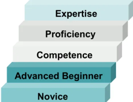Figure 1: Learner Levels  (Dreyfuß 1986)