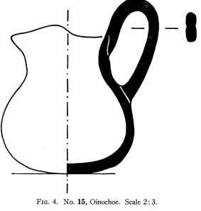 FIG. 4, No. 15, Oinochoe. Scale 2: 3. 