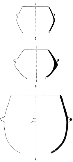 FIG. 2. Biconical Bowls. Large Coarse Bowl. Scale 1: 3. 