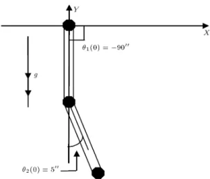 Figure 3. Initial condition for simulation.