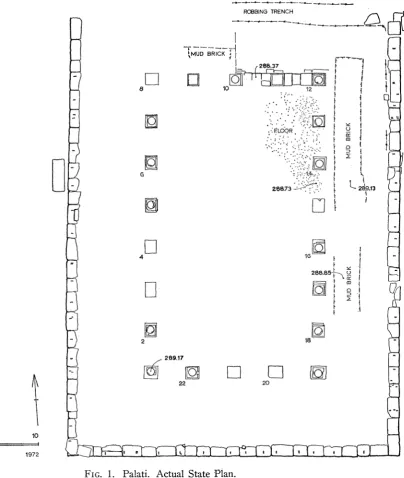 FIG. 1. Palati. Actual State Plan. 