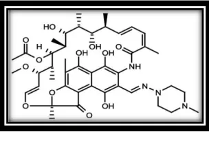 Fig. 2: Structure of Rifampicin 