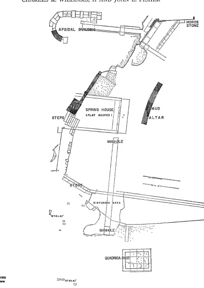 FIG. 6. Plan of Sacred Spring, Phase 3 with Alterations. 