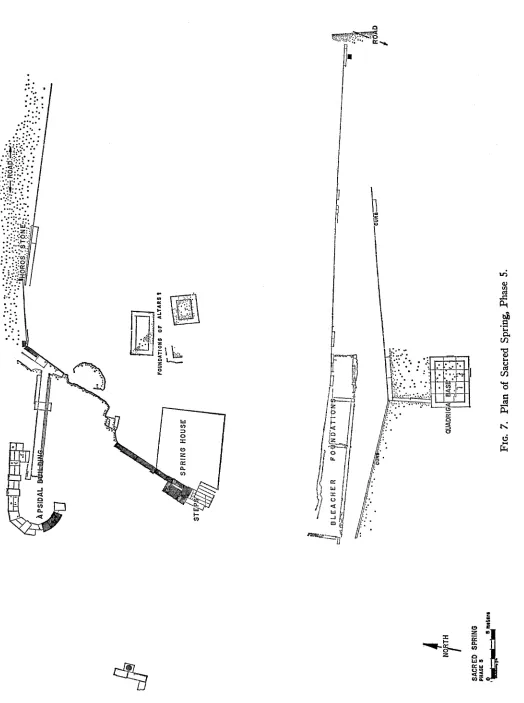FIG. 7. Plan of Sacred Spring, Phase 5. 