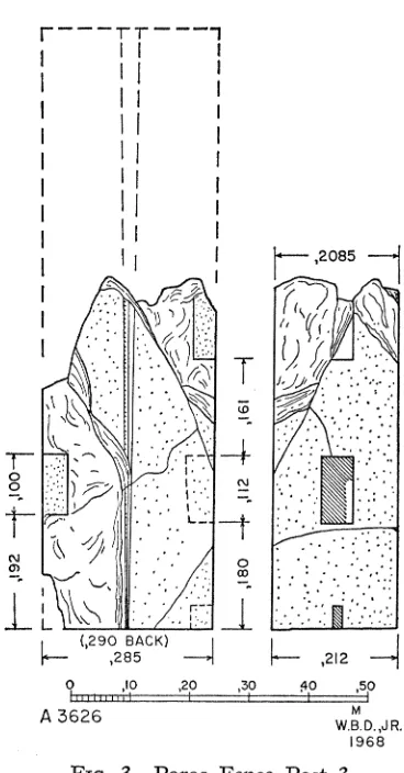 FIG. 3. Poros Fence Post 3. 