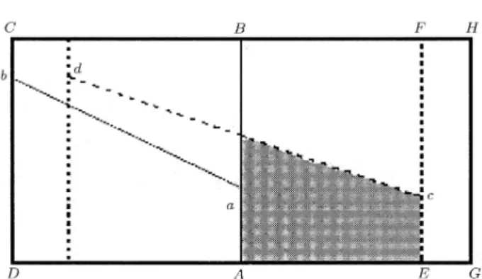 Figure 2. A schematic illustration of the Lagrangian propagation of the interface.