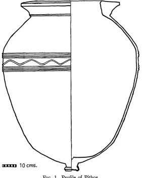 FIG. 1. Profile of Pithos. 